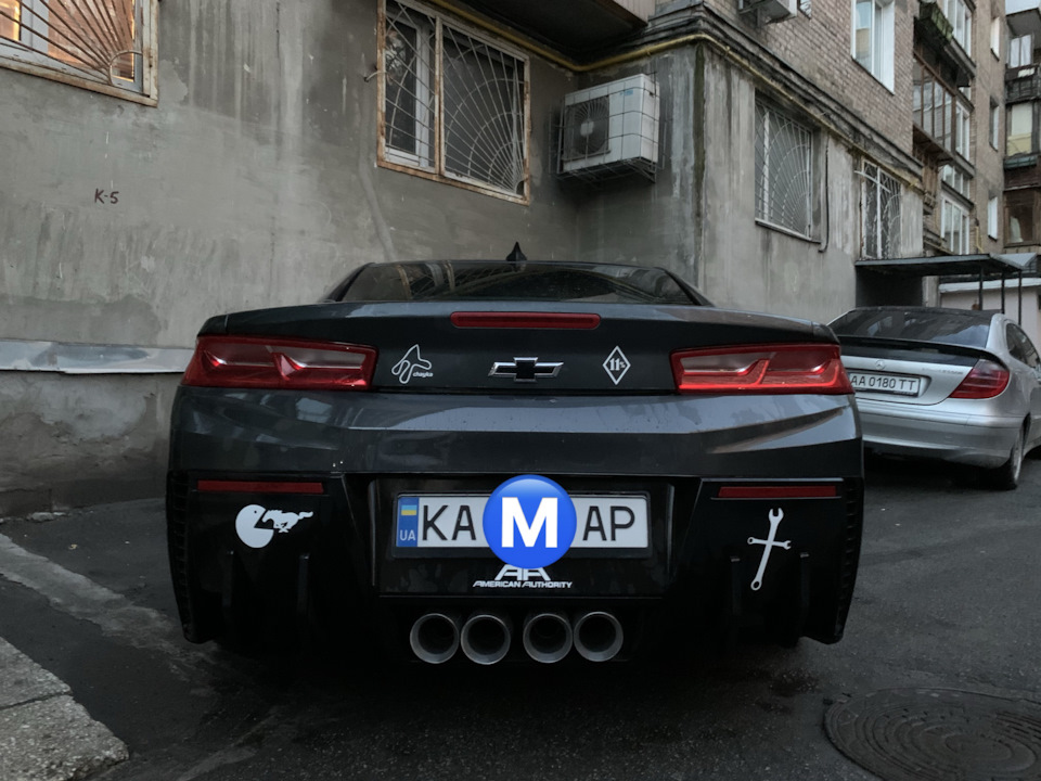 Вихлоп Magnaflow в центр 1