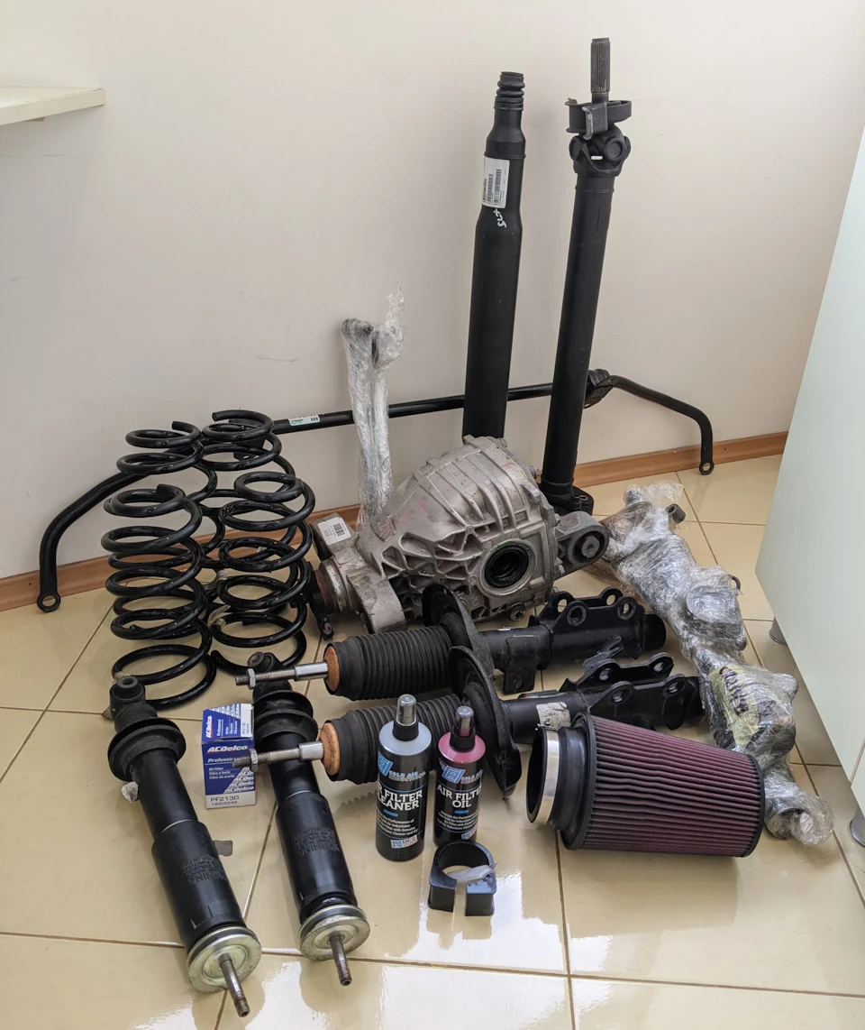 Не втримався - LSD diff 3.27, підвіска Camaro SS, рейка та інше