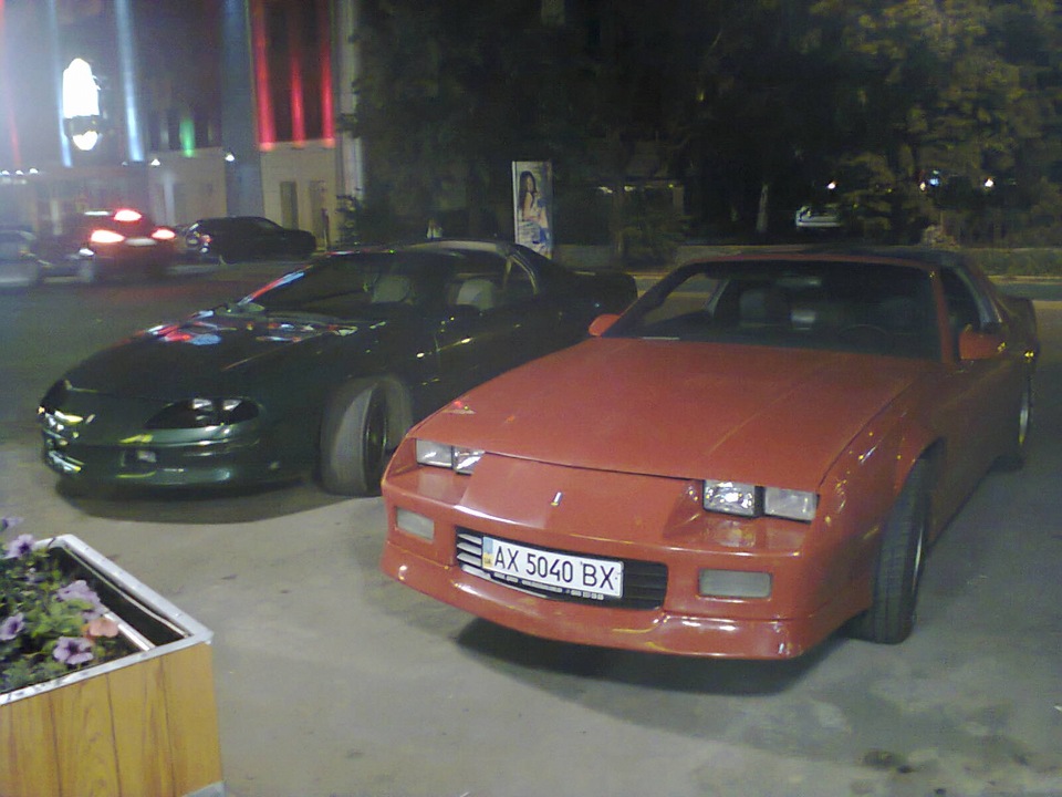 Вечірні котушки 2-х Camaro 1