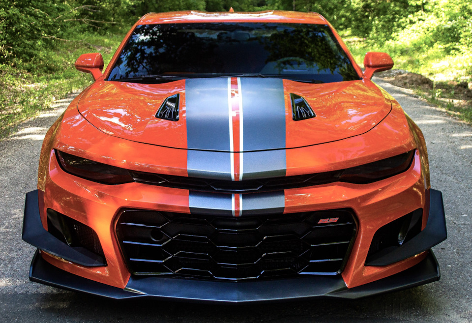 Бампер Camaro ZL1 1LE: установка на SS 3
