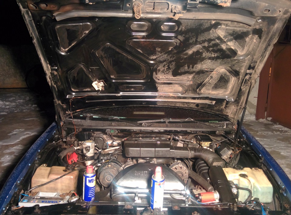 WD-40 як засіб для миття двигуна і хрому 5