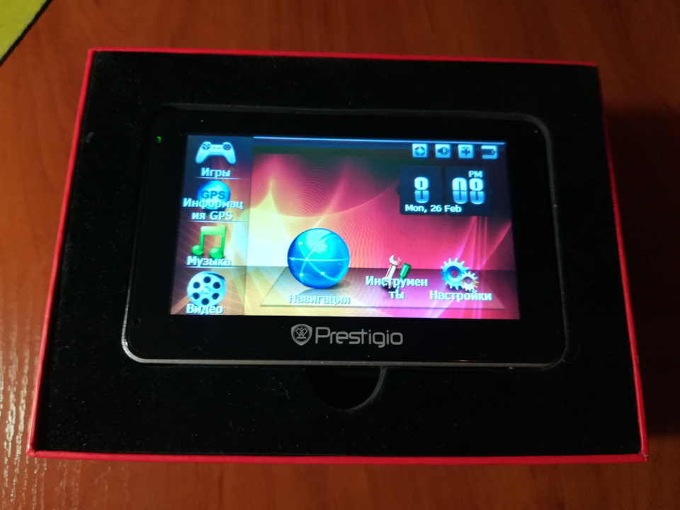 Покупка навігатора PRESTIGIO 1