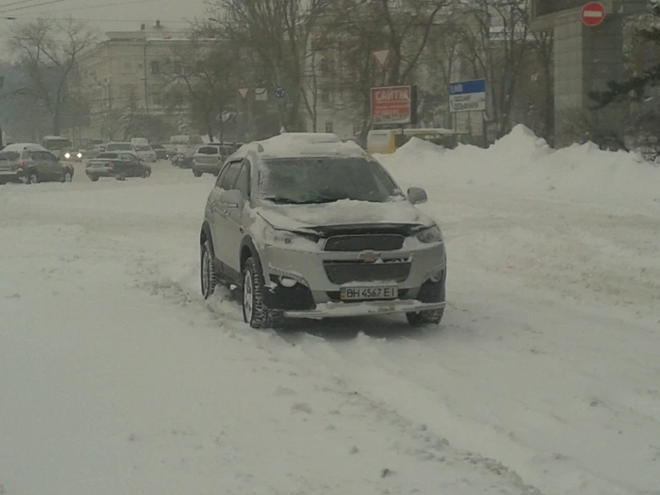 Зима в Одесі 2016