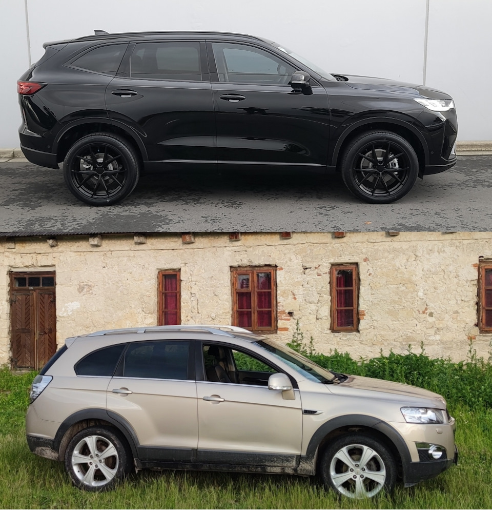 Порівняння Captiva з Haval H6 1
