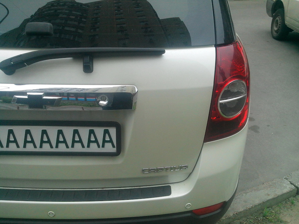Є рішення - фарбування кришки багажника Chevrolet Captiva. 2