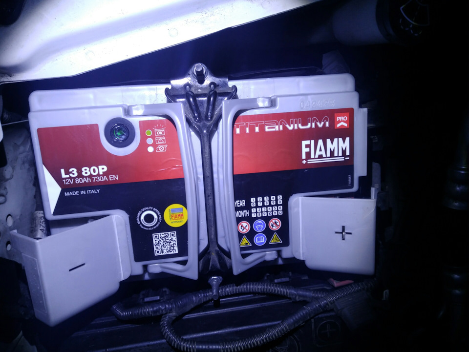 Обновлення - акумулятор Fiamm titanium pro 6ct 80ah 1
