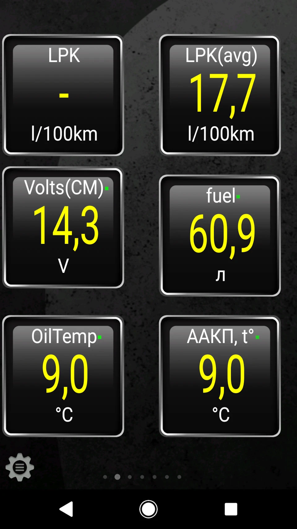 Не показує миттєву витрату палива в torque pro
