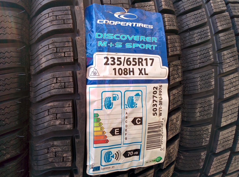 Колеса. Зима Cooper Discoverer M+S Sport 1