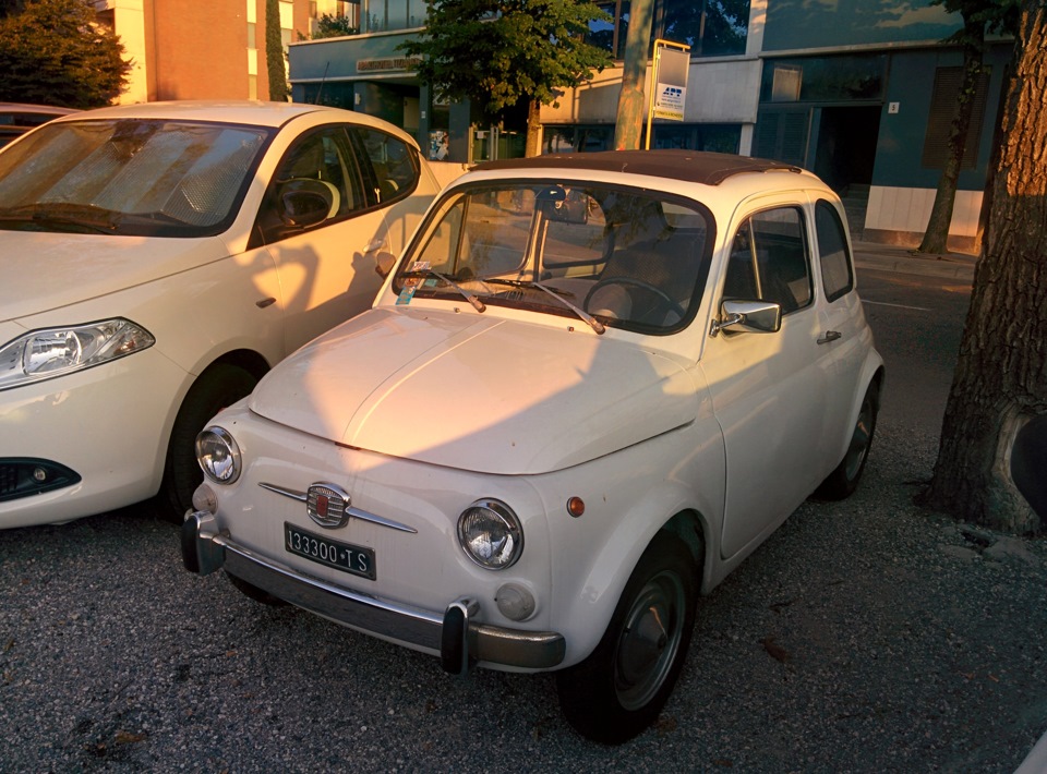 Random Encounter. Fiat 500. Cinquecento 1
