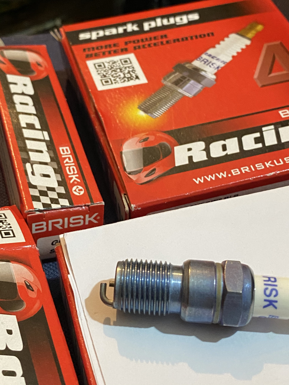 Свічки Brisk GR12S Silver Racing Spark в LS мотор 2
