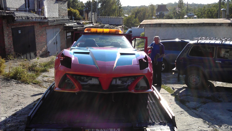Перетворення Chevrolet Corvette C4 94г. продовження 5