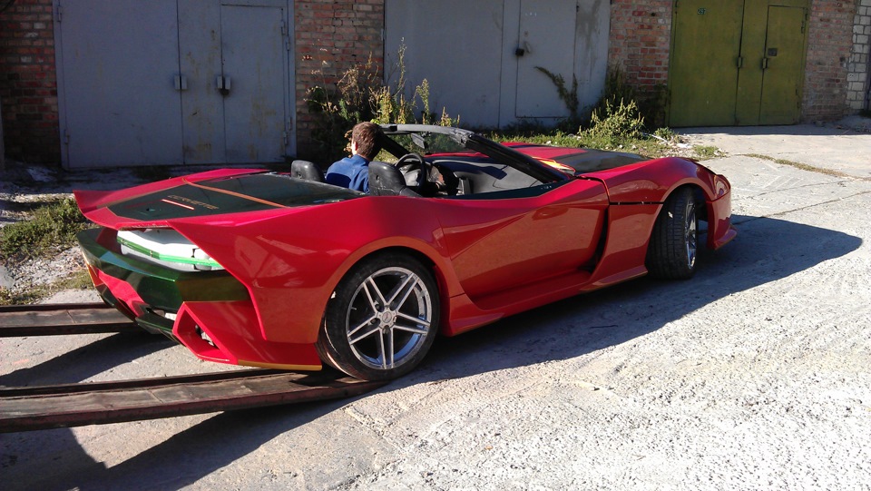 Перетворення Chevrolet Corvette C4 94г. продовження 2