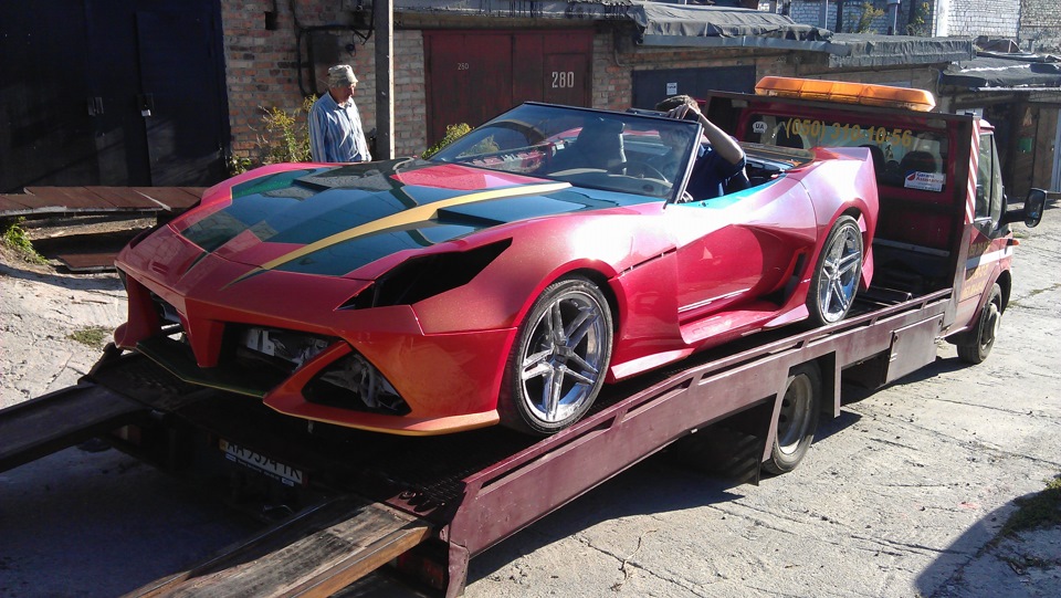 Перетворення Chevrolet Corvette C4 94г. продовження 4
