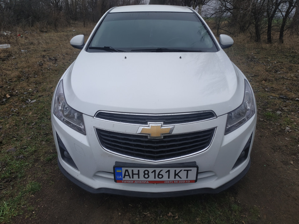 Губа на бампер 1