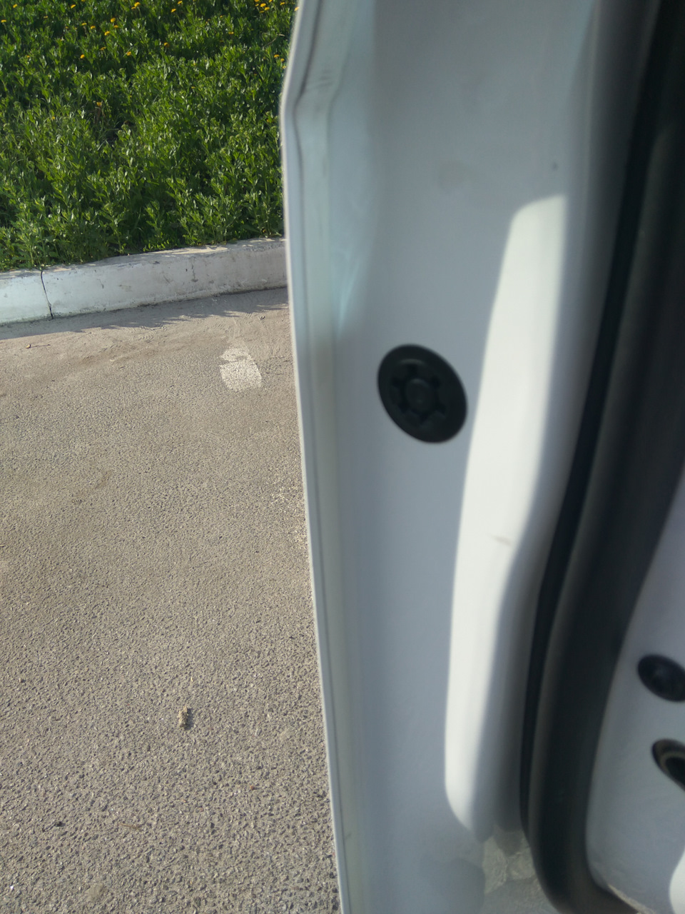 Поклейка захисної кромки дверей Chevrolet Cruze 4