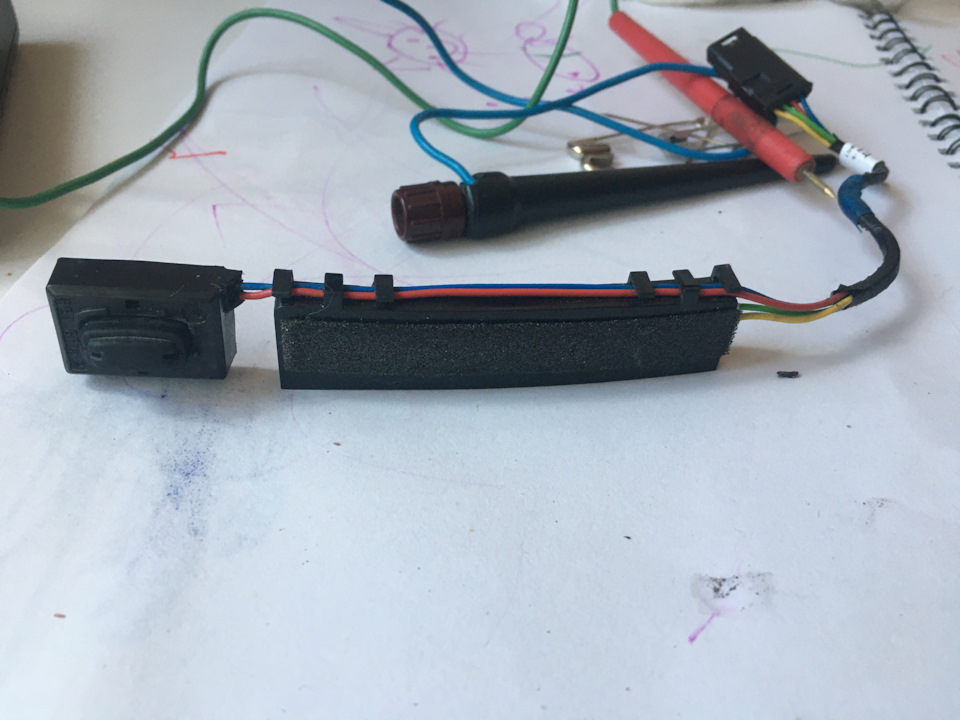 Ремонт кнопки на keyless ручці 3