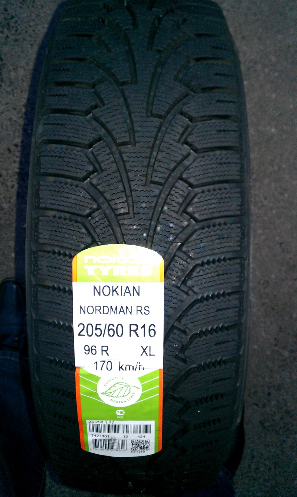 Перевзувся в зиму - Nokian Nordman RS 205/60 R16 96R XL 1