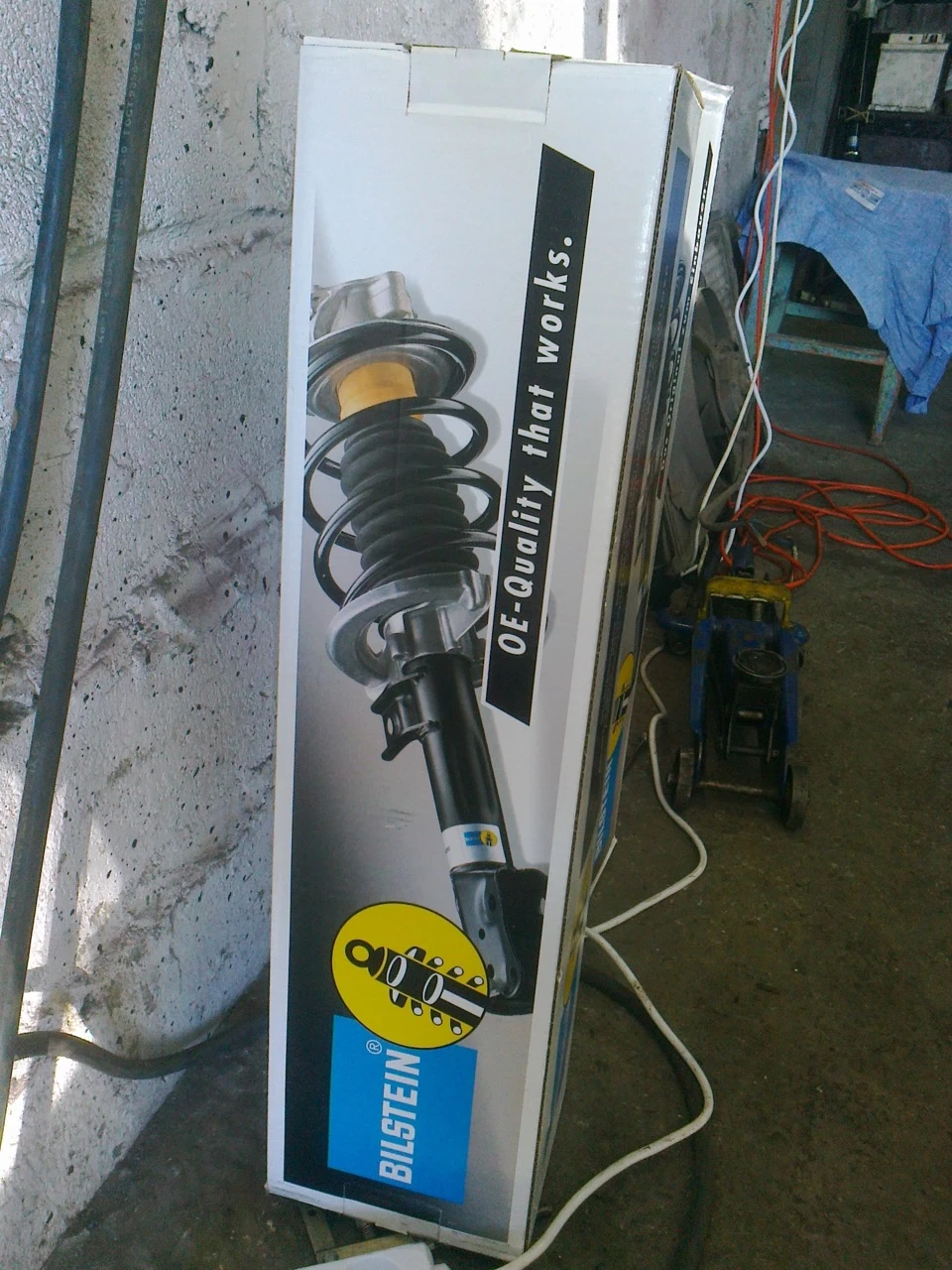 Bilstein b4 и колодки TRW