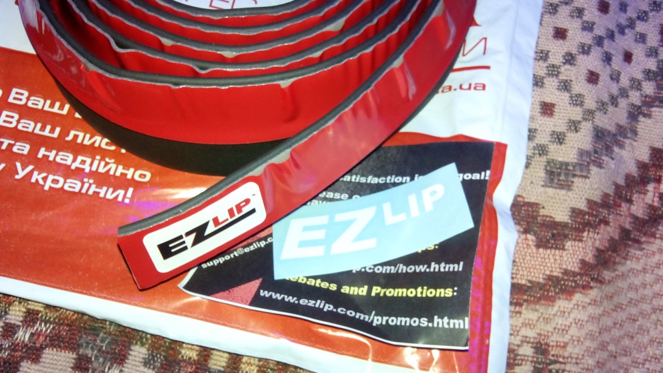 Губа на бампер від EZ LIP 1