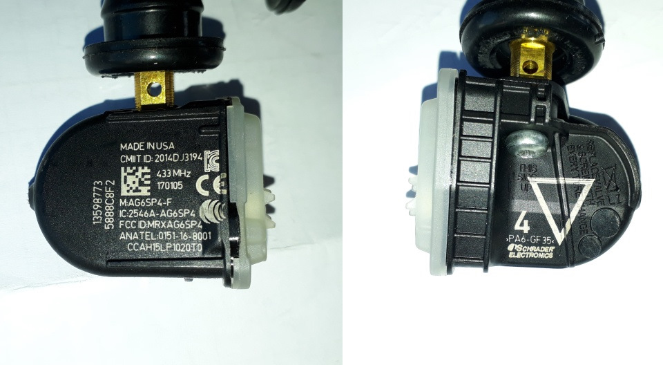 Датчики тиску в шинах (TPMS) 3