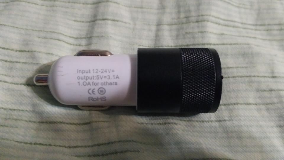 USB розетка в заглушку тунелю (саморобка) 1