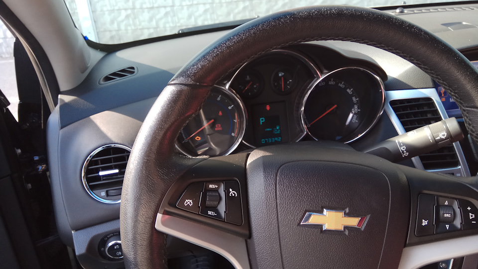 Перетяжка керма на моєму Cruze 2