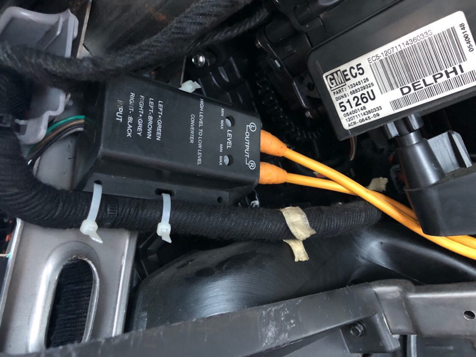 Установка саба DST PSW-322 Pro в Cruze 1