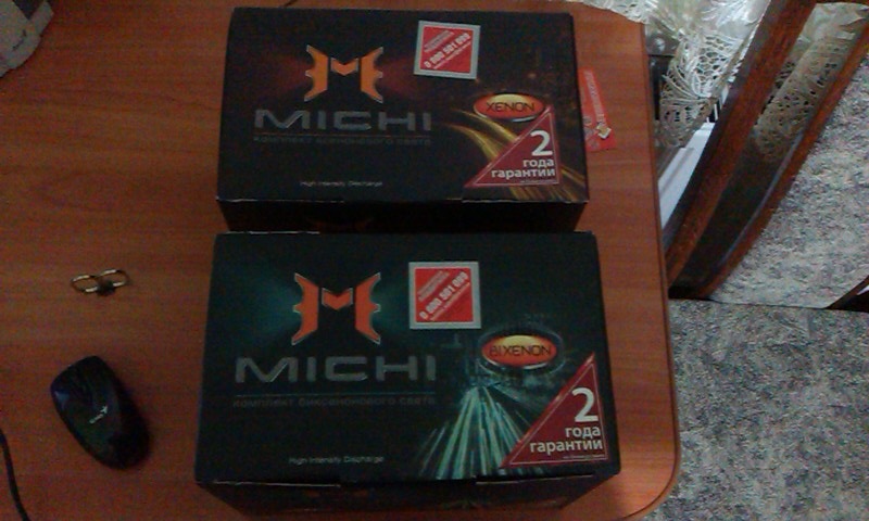 Ксенон Michi 6000k 1