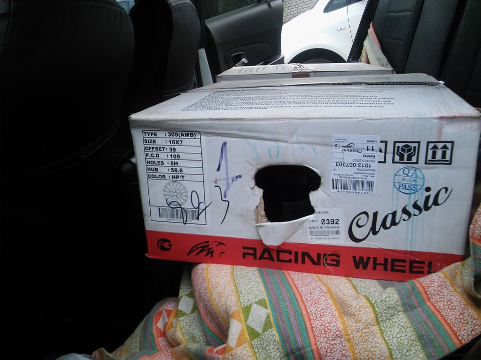 Диски Racing wheels R16 2
