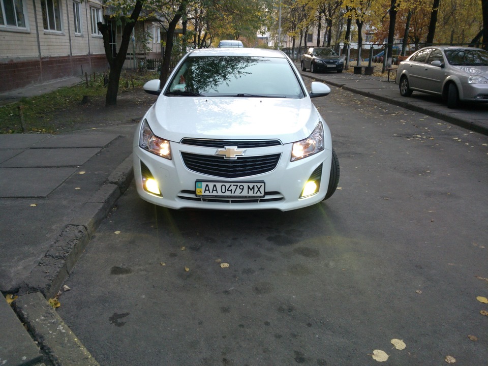 ксенон у туманки, і жовта плівка 1