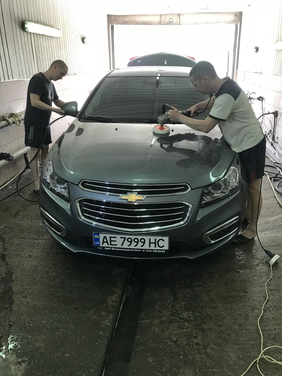 Мийка та полірування