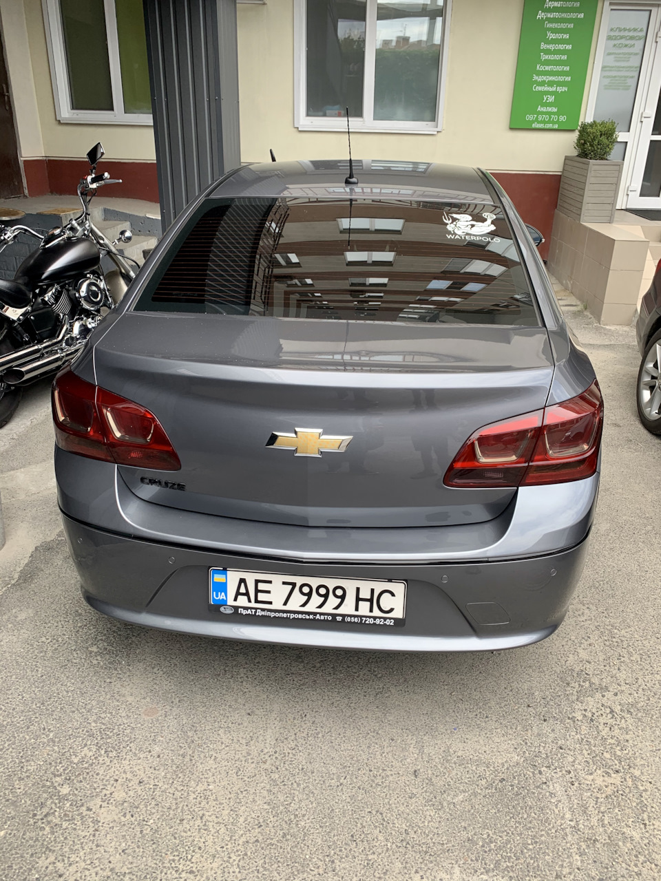Шильд CRUZE в чорний глянець 2