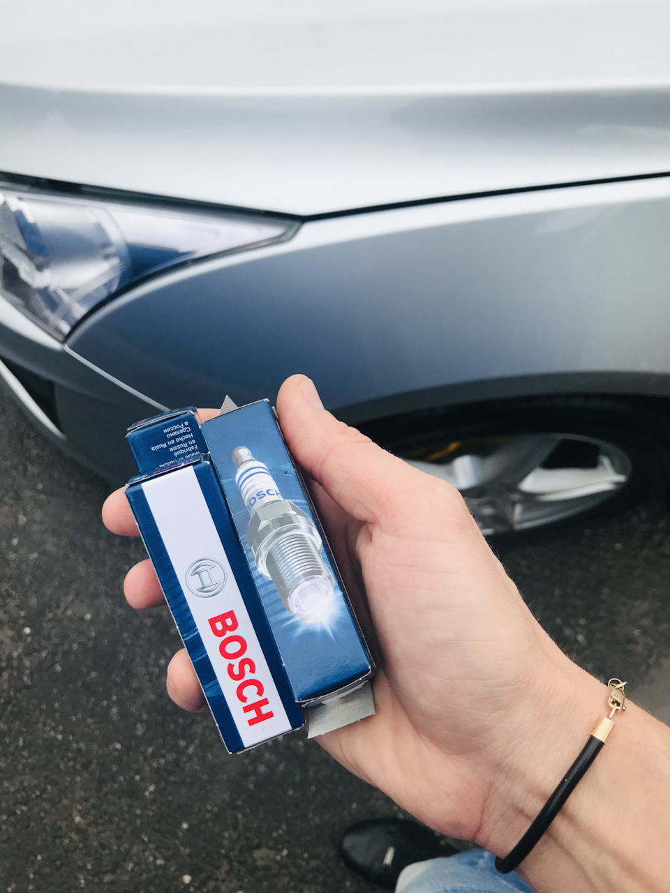 Заміна, свічки Bosch 1