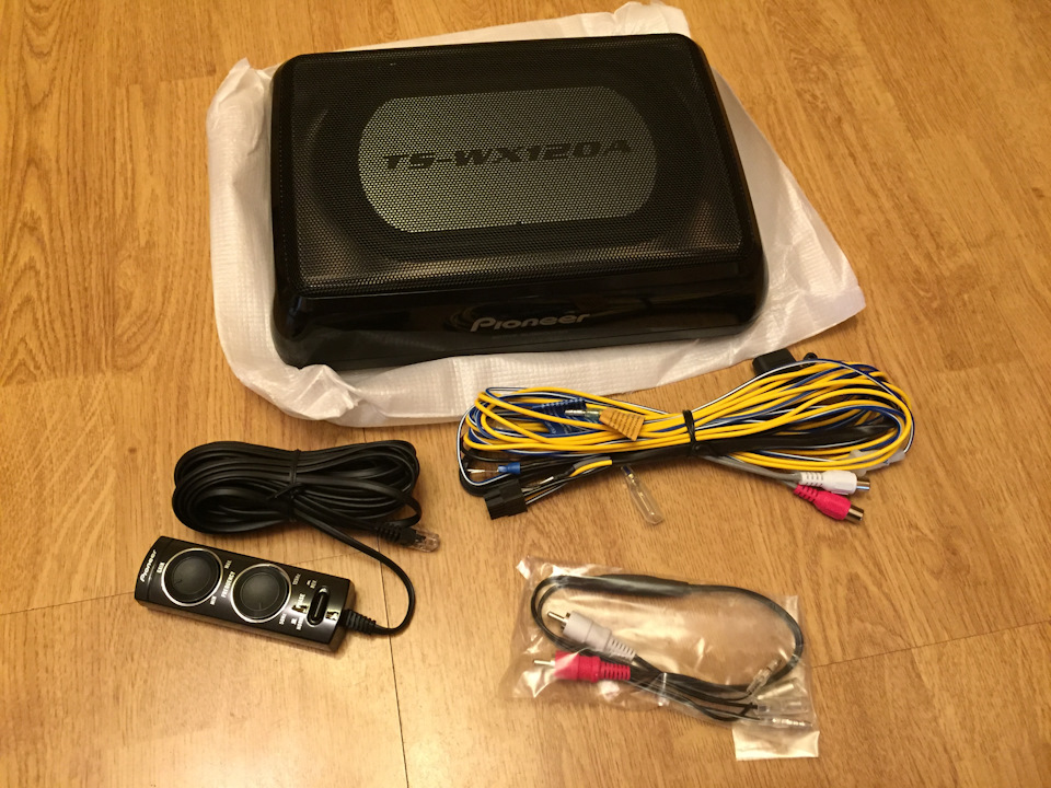 Звук на Круз (частина 1): встановлення сабвуфера Pioneer TS-WX120A 2
