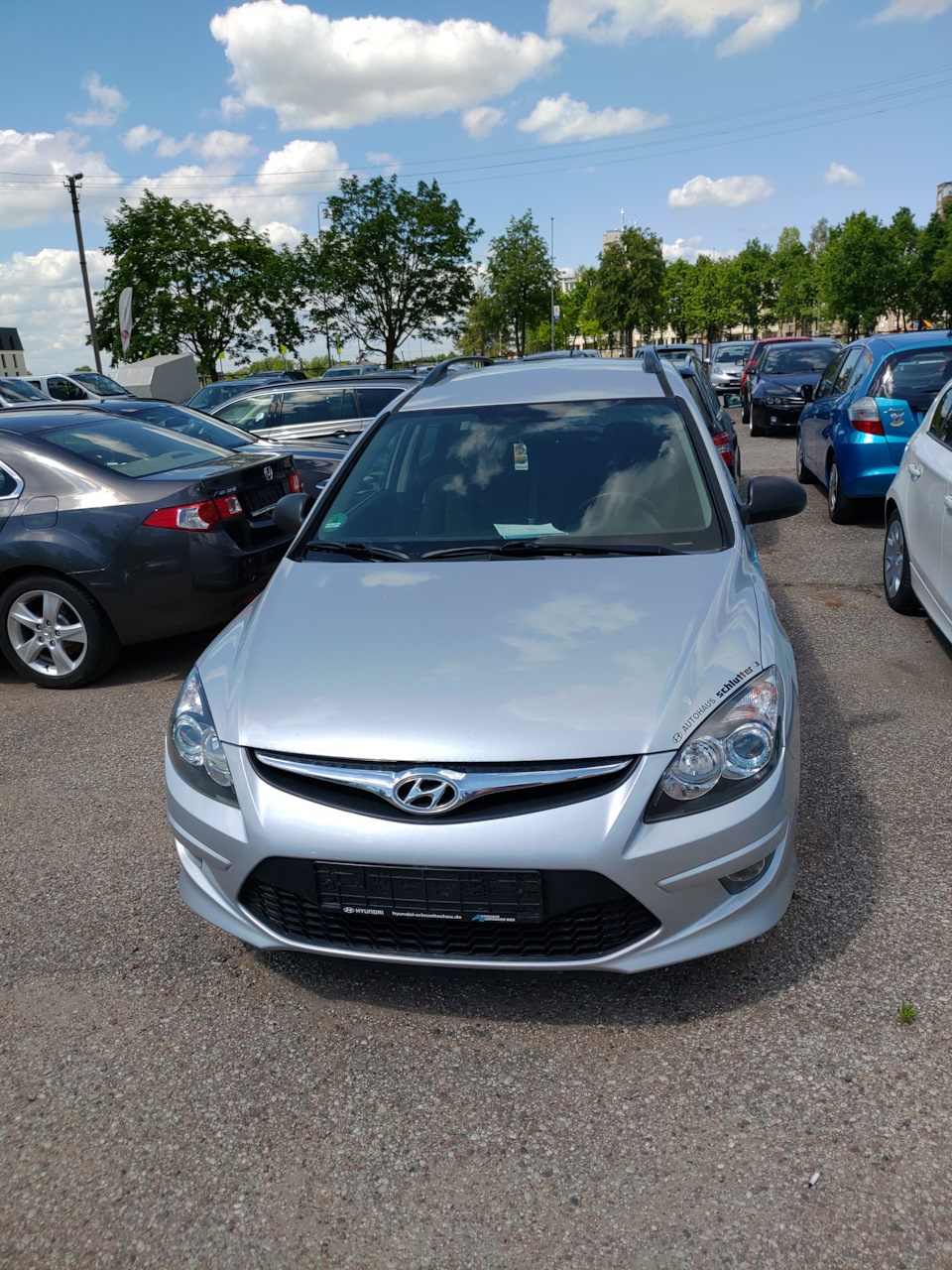 Купив поджопник Hyundai i30 5