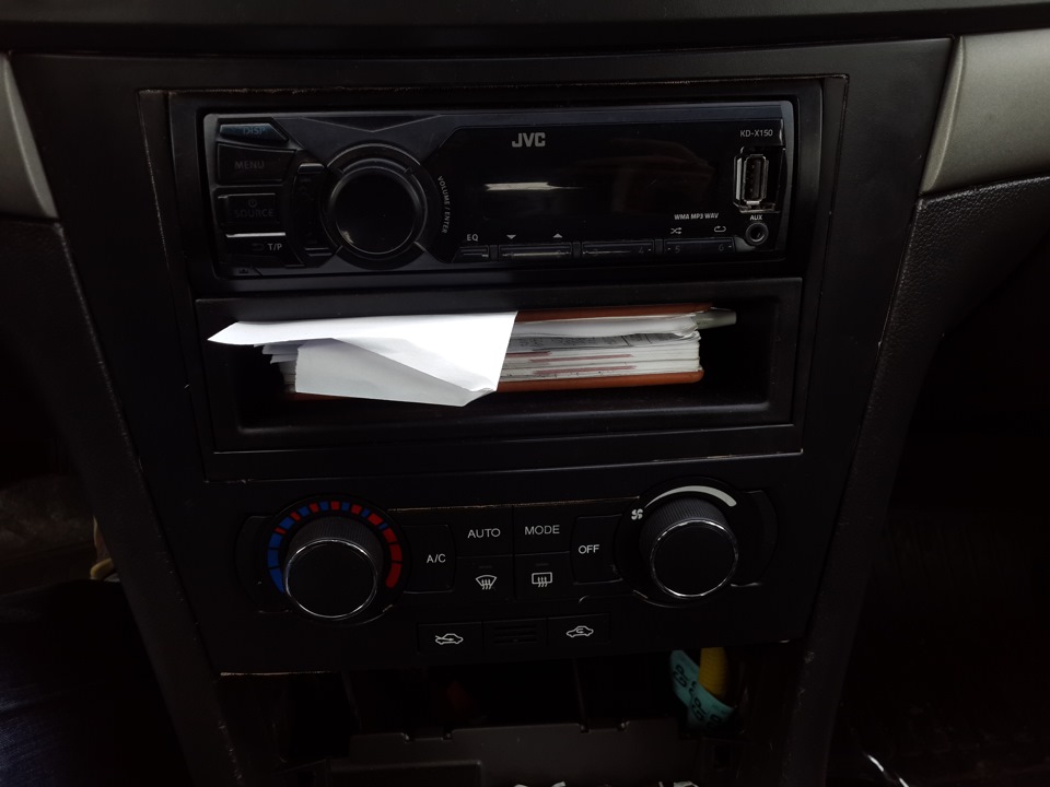 Магнітол 1din USB JVC 2