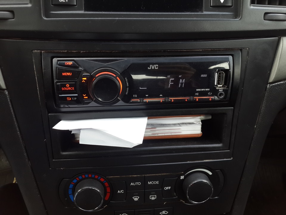 Магнітол 1din USB JVC 3