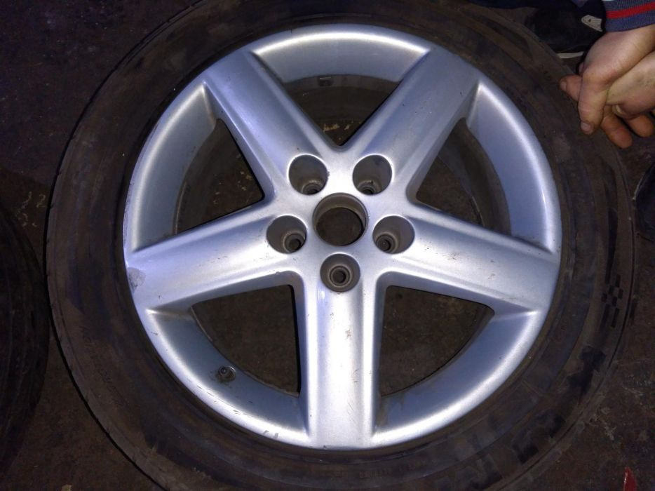 Продам комплект оригінальних дисків з гумою R17 5x112, ET45, 7,5J - ориг. audi, vw seat skoda 8e0601025e 1