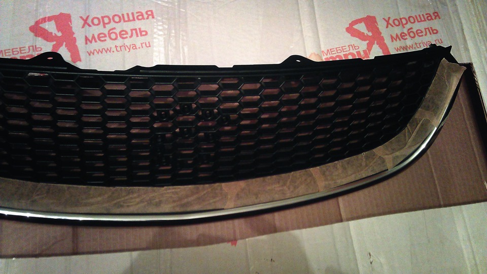 Got a new Bentley grill on ma' Chevy 3
