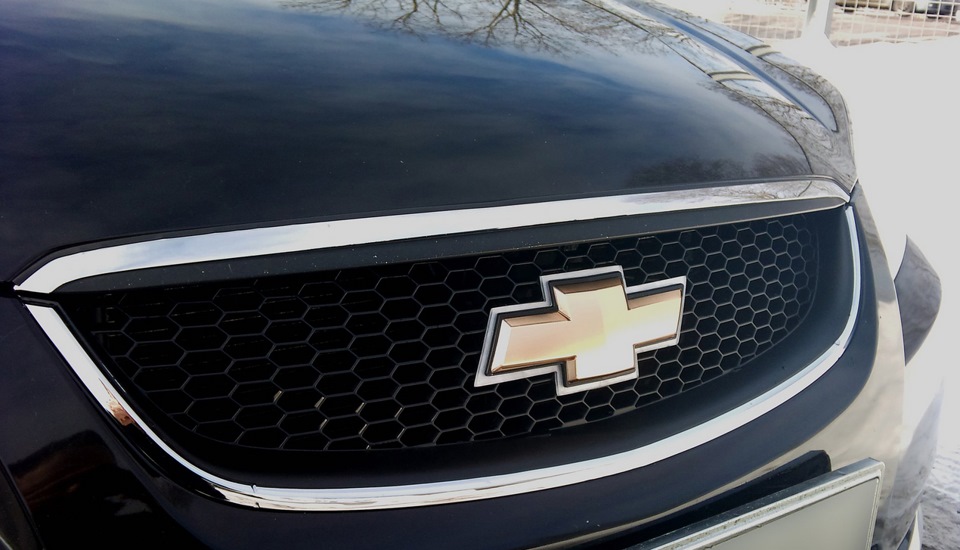 Got a new Bentley grill on ma' Chevy 2