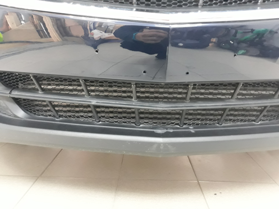 Захисна сітка в радіаторну решітку та бампер, Chevrolet Equinox LT, 2.0, FWD 3