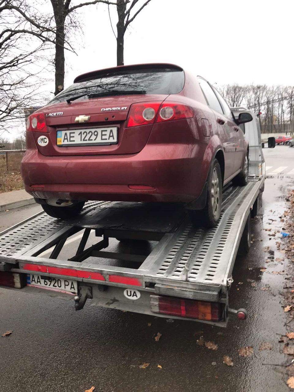 Вперше за 10 років авто поїхав евакуатором 1