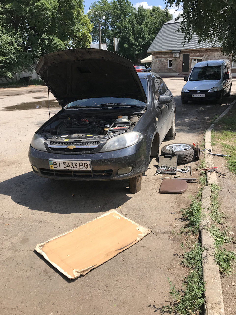 Заміна підшипника передньої маточини 1