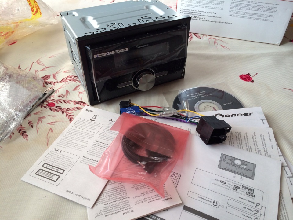 ГУ Pioneer FH-X700BT та її встановлення 4