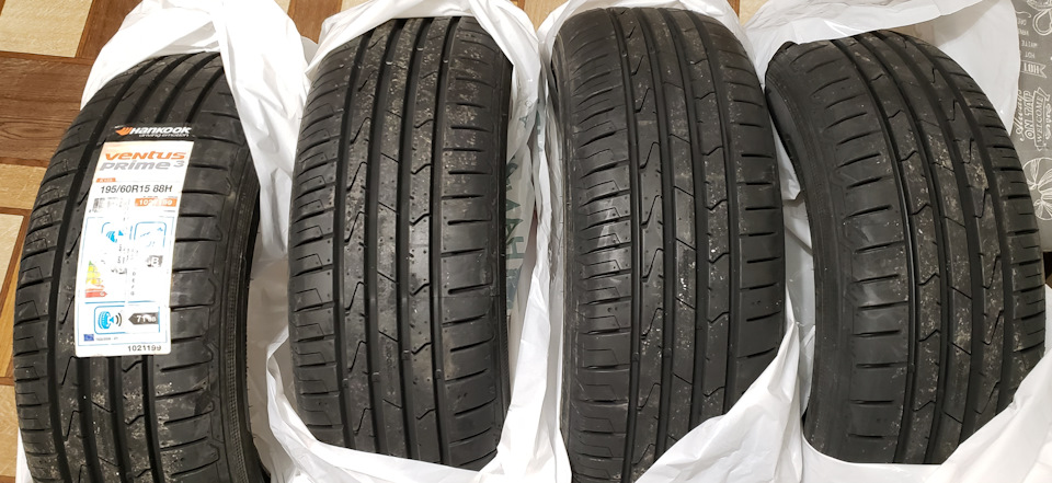 Нові тапочки (Hankook Ventus Prime3 K125) 4
