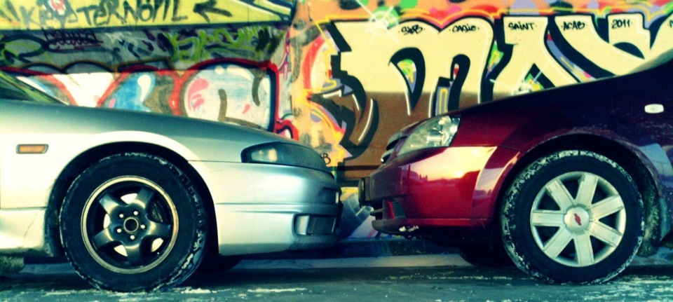 Skyline and Lacetti 1