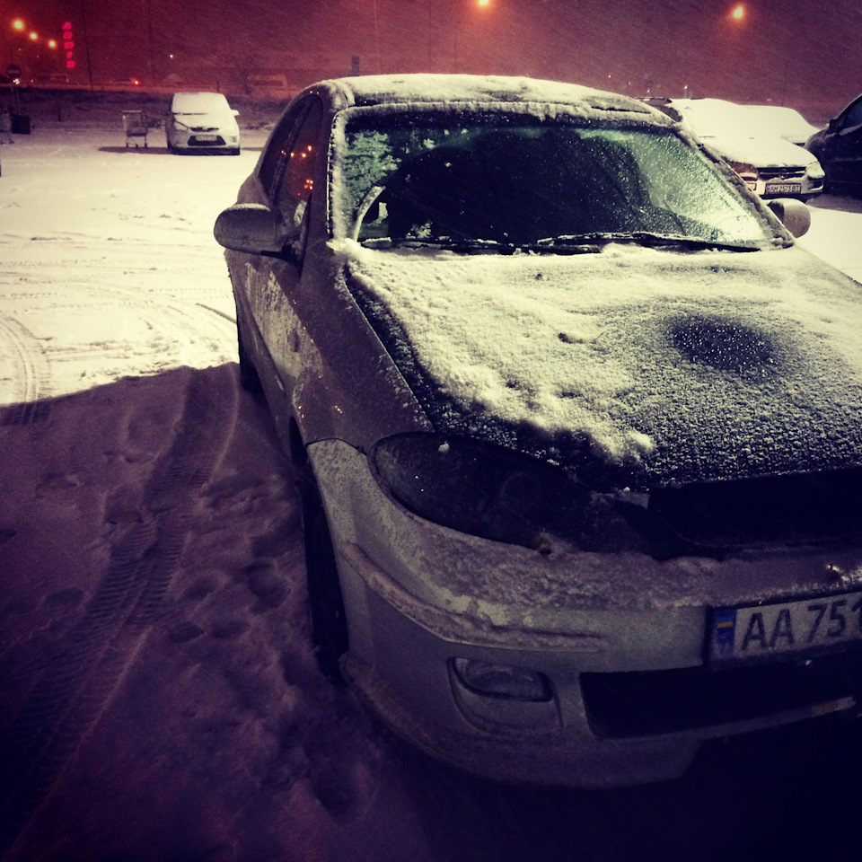 А у нас перший сніг 😏❄️ 1