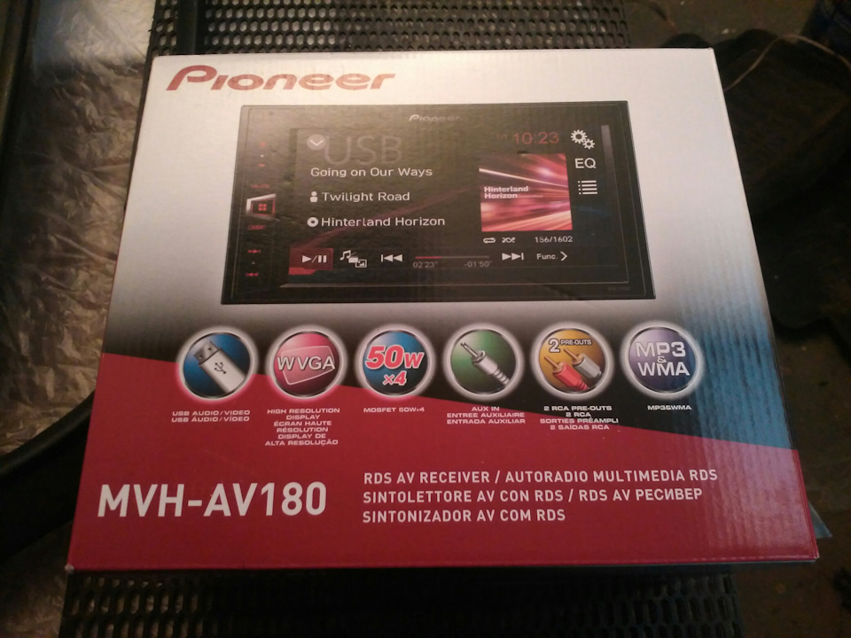 Pioneer mvh-av180 2