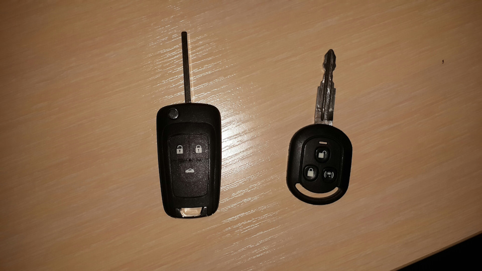 ✔40. Викидний ключ від Cruze на Lacetti 2
