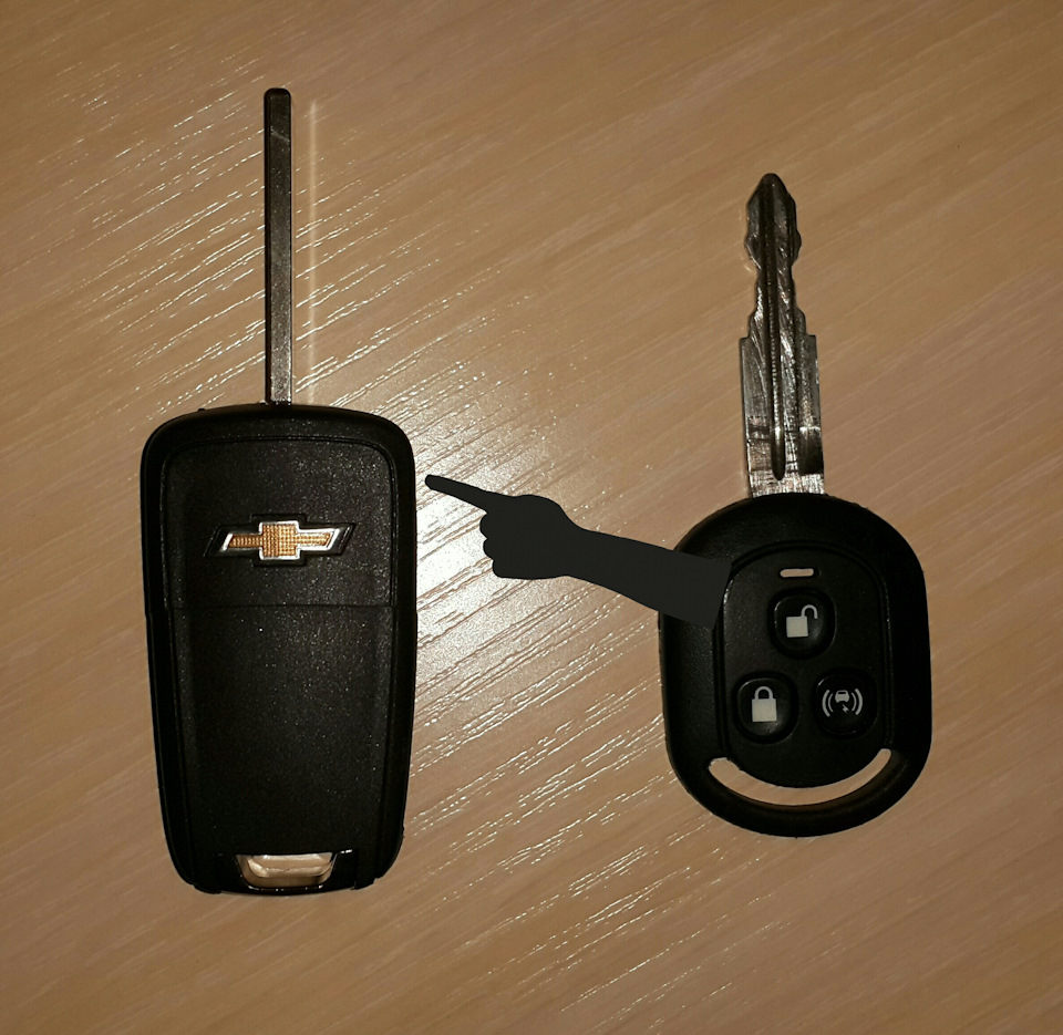 ✔40. Викидний ключ від Cruze на Lacetti 1